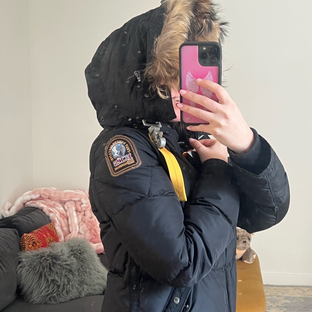 Parajumpers Puffer Coat with Fur Hood - Picture 9 of 13